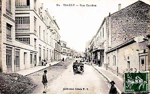 TIARET - RUE CAMBON - 1908
